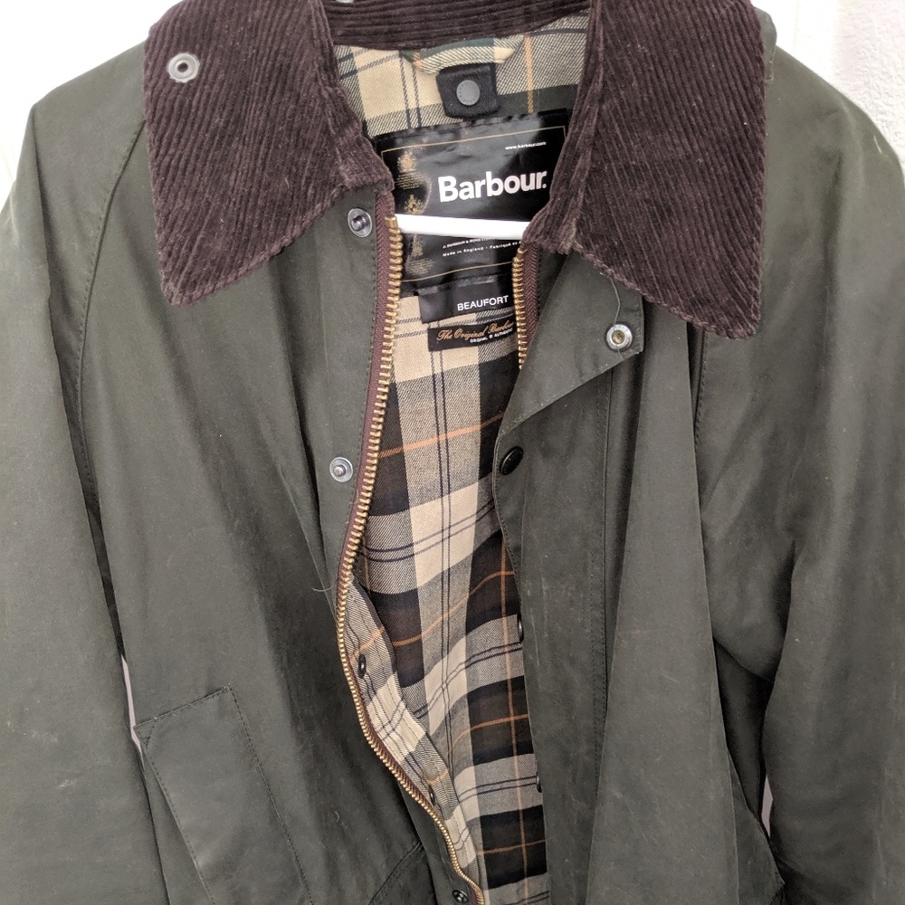 Barbour Beafort Jacket. Medium